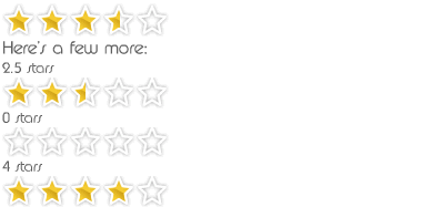 CSS Star Rating