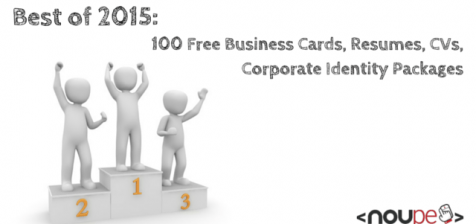 100 Free Business Cards, Resumes, CVs, Corporate Identity Packages