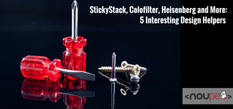 StickyStack, Colofilter, Heisenberg and More: 5 Interesting Design Helpers