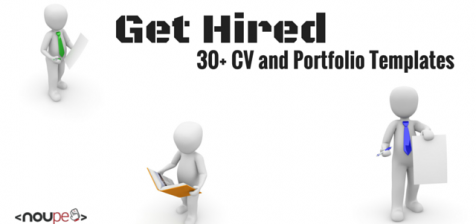 Get Hired: 30+ CV and Personal Portfolio Templates