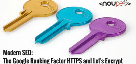 Modern SEO: The Google Ranking Factor HTTPS and Let's Encrypt